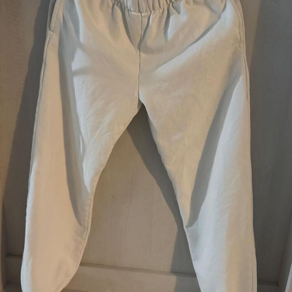 Brandy-melville Women's White Trousers